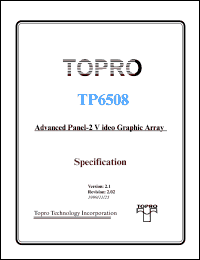 TP6508 Datasheet