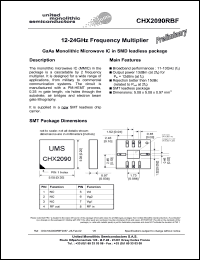 CHX2090RBF-24 Datasheet