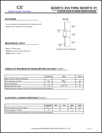 BZX97-C7V5 Datasheet