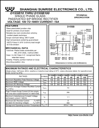 D15SB80 Datasheet