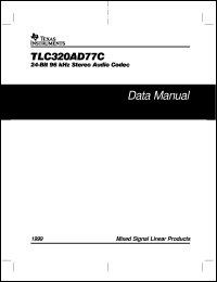TLC320AD77CDB Datasheet