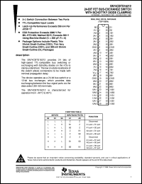 SN74CBTS16212DLR Datasheet