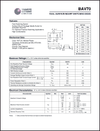 BAV70 Datasheet