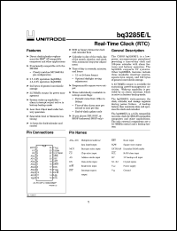 BQ3285LSS Datasheet