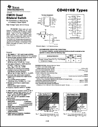 CD4016BPWR Datasheet