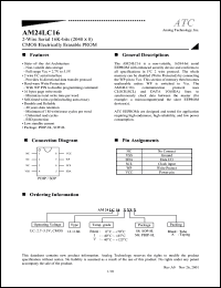 AM24LC16IN8A Datasheet