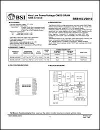 BS616LV2010EI Datasheet
