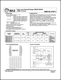 BS616LV4011DI Datasheet