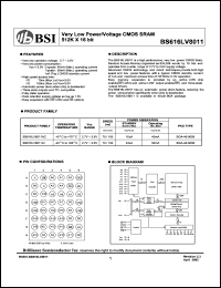 BS616LV8011AC Datasheet