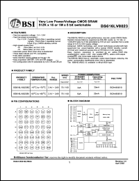 BS616LV8023BI Datasheet