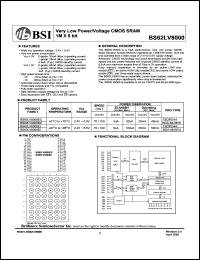 BS62LV8000BI Datasheet