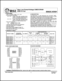 BS62LV2001SC Datasheet