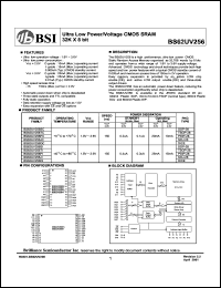 BS62UV256DI Datasheet