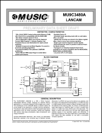 MU9C3480A-12DC Datasheet
