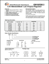 G911T85T Datasheet