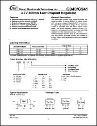 G940T21T Datasheet