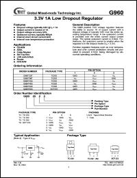 G960T45T Datasheet