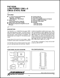 P4C1024L-55SC Datasheet