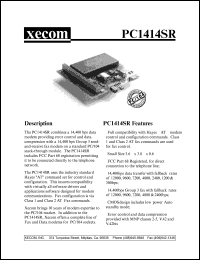PC1414SR Datasheet