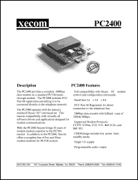 PC2400 Datasheet