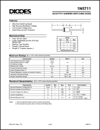 1N5711 Datasheet