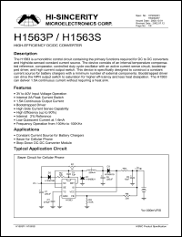 H1563P Datasheet