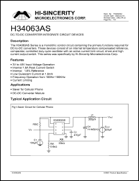 H34063AS Datasheet