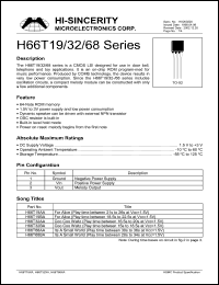 H66T32 Datasheet