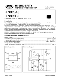H7805BJ Datasheet