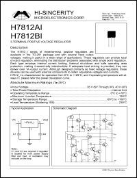 H7812AI Datasheet