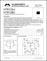 H7812BJ Datasheet