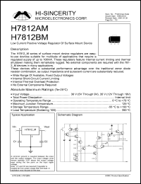 H7812BM Datasheet
