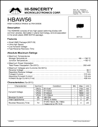 HBAW56 Datasheet