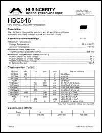 HBC846 Datasheet