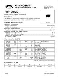 HBC856 Datasheet