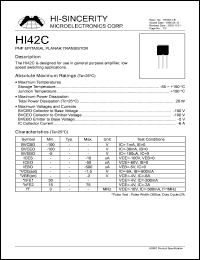 HI42C Datasheet