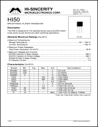 HI50 Datasheet