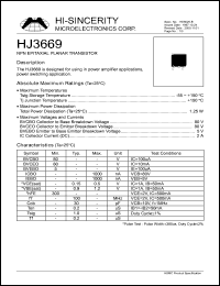 HJ3669 Datasheet