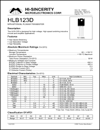 HLB123D Datasheet