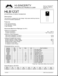 HLB123T Datasheet
