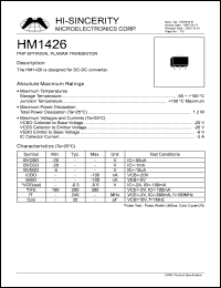 HM1426 Datasheet
