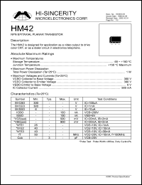 HM42 Datasheet