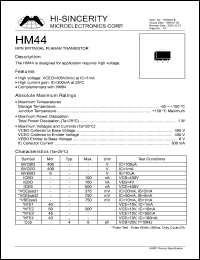 HM44 Datasheet