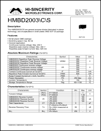 HMBD2003C Datasheet