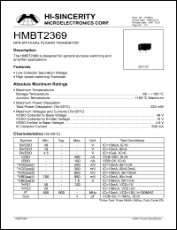 HMBT2369 Datasheet