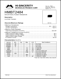 HMBT2484 Datasheet
