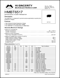 HMBT6517 Datasheet