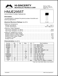 HMJE2955T Datasheet