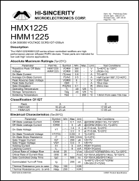 HMX1225 Datasheet