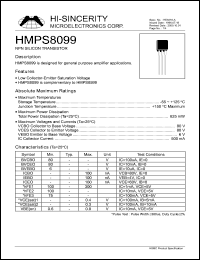 HMPS8099 Datasheet